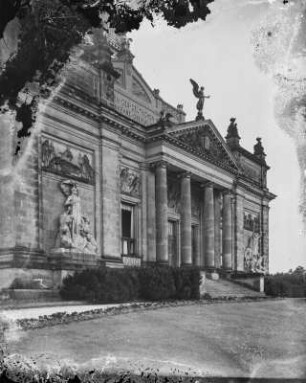 Görlitz, Oberlausitzer Gedenkhalle : Görlitz (Zgorzelec/Polen). Oberlausitzer Gedenkhalle. Außenansicht