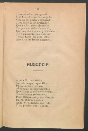 Ausencia