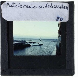 Rückreise aus Schweden : Die Fähre "Rügen"