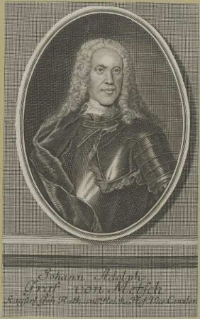Bildnis des Johann Adolph Graf von Metsch