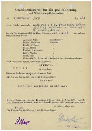 Fritz, Karl