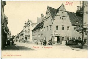 Borna. Kirchgasse