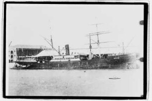 Bahia (1886), Passagier- und Frachtschiff, HSDG, Hamburg, Bau-Nr. 495