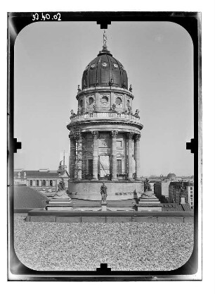 Berlin-Mitte. Deutscher Dom (Wiederaufbau 1982/1996). Turm