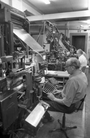 Arbeitskampf in der Druck- und Metallindustrie