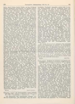 184-185 [Rezension] Nelle, Wilhelm, Geschichte des deutschen evangelischen Kirchenliedes. 3., erw. Aufl