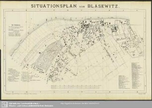 Karte : Situationsplan von Blasewitz