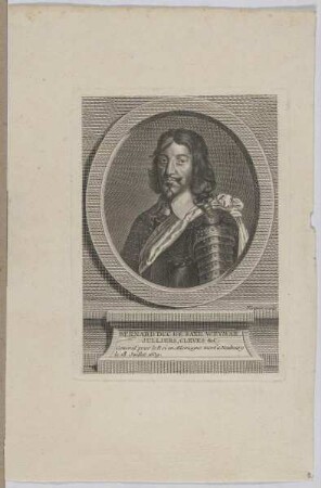 Bildnis des Bernhard de Saxe Weymar
