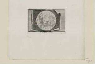 Le Globe de la lune, aus: "Pluralité des mondes"