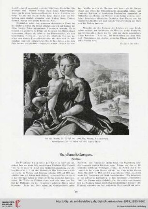Kunstausstellungen / Kunstauktionen / Aus der Kunstwelt / Betrachtungen aus der Bibliophilen-Perspektive / Vortragzyklus "Wege zur Kunst" / Neue Kunstbücher