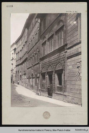 Casa Calusi-Giannini, Palazzo Calusi-Giannini, Casa Corsi, Siena