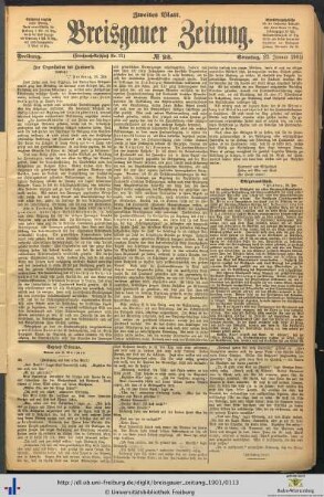 27.01.1901 (Zweites Blatt)