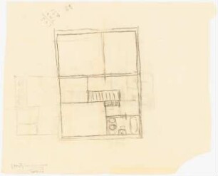 Gesamtbebauungsplan Ankara Ankara Kooperatifi. Haustypen: Typ A2, AFIUN, Einzelhaus 5 Zimmer, Grundriss Obergeschoss 1:50