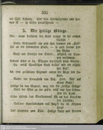 3. Die heilige Stiege
