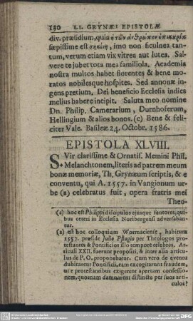 Epistola XLVIII