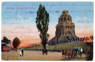 Leipzig. Völkerschlachtdenkmal : Naturaufnahme
