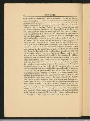 Die Seele bei Platon und der griechische Leib