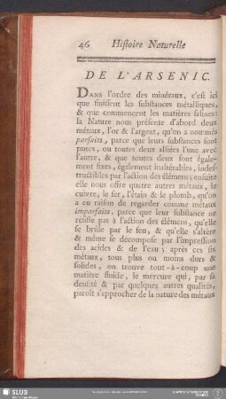 De L'Arsenic