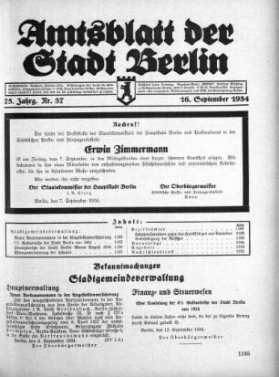1934,37: Nr. 37, 16. September 1934