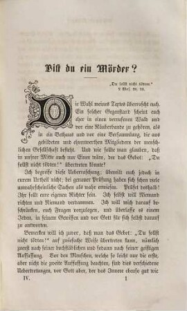 Adolf Monod's ausgewählte Schriften, 4. Vier Reden