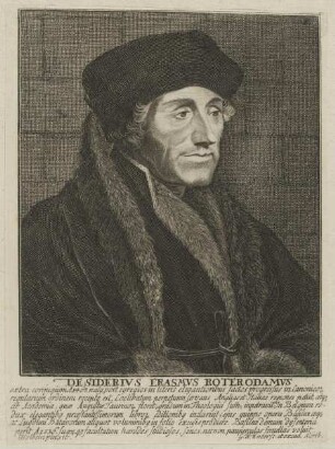 Bildnis des Desiderivs Erasmvs Roterodamvs