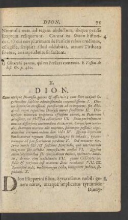 X. Dion