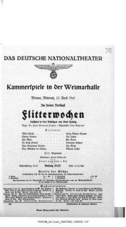 Flitterwochen