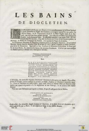 Les Bains de Diocletien