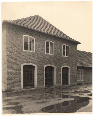 BBC (Brown, Boveri & Cie), WGA, Hanau-Großauheim Umbau Kantine: Straßenseite nach dem Umbau
