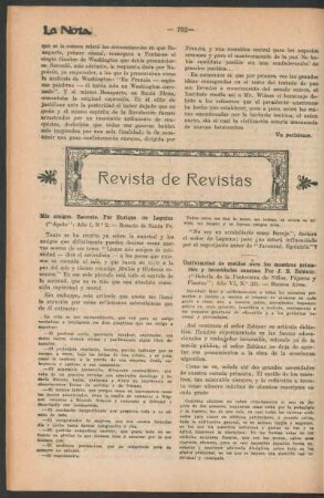Revista de revistas