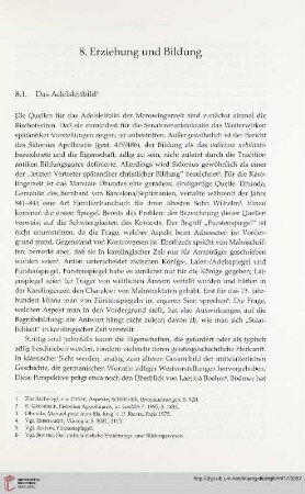 8. Erziehung und Bildung