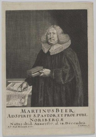 Bildnis des Martinus Beer