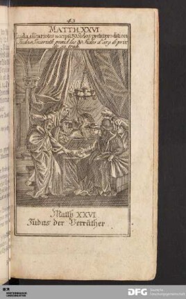 Judas der Verräther.