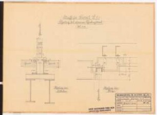 Reichsluftfahrtministerium, Berlin: Durchfahrt L1 (Gitter): Details 1:5