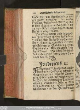 CIII. Friedericus III.