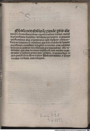 Doctrinale, secunde p[ar]tis