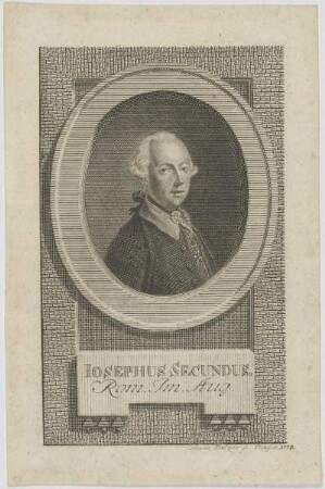 Bildnis des Iosephus Secundus, Rom. Im. Aug.