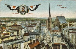 Der Befreier des Ostens - Neisse Totalansicht