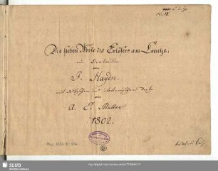 Die Worte des Erlösers am Kreuze