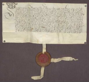 Markgraf Philipp I. von Baden verspricht, auf den Todesfall seines Vaters für sich und seine Erben Aufrechterhaltung des Burgfriedens von 1505