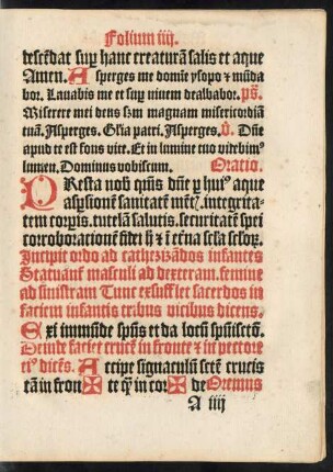 Incipit ordo ad cathezizandos infantes