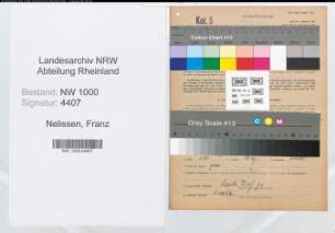 Entnazifizierung Franz Nelissen, geb. 06.10.1899 (Brandmeister)