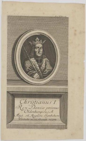 Bildnis von Christian I., König von Dänemark