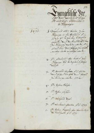 53r-54r Evangelische Prediger in Göppingen (1491-1661)