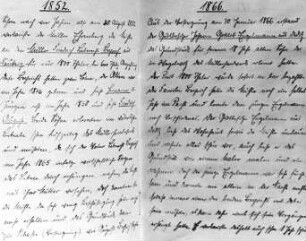 Nerchau. Chronik der Nerchauer Mühle und deren Besitzer, Handschrift, S. 3 + 4