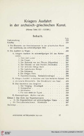 41: Kriegers Ausfahrt in der archaisch-griechischen Kunst