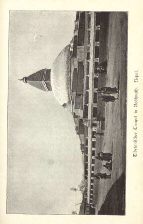 Tibetanischer Tempel in Bodhnath. Nepal.