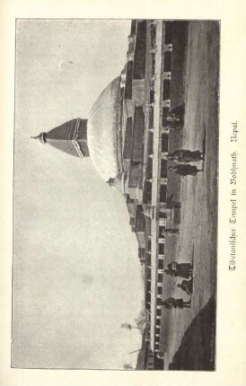Tibetanischer Tempel in Bodhnath. Nepal.