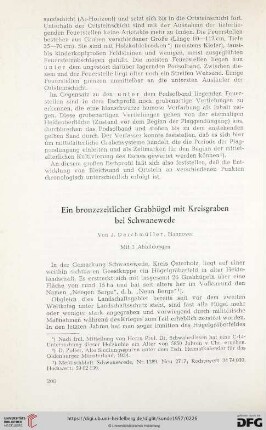 Ein bronzezeitlicher Grabhügel mit Kreisgraben bei Schwanewede