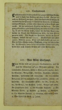 127. Von Asien überhaupt